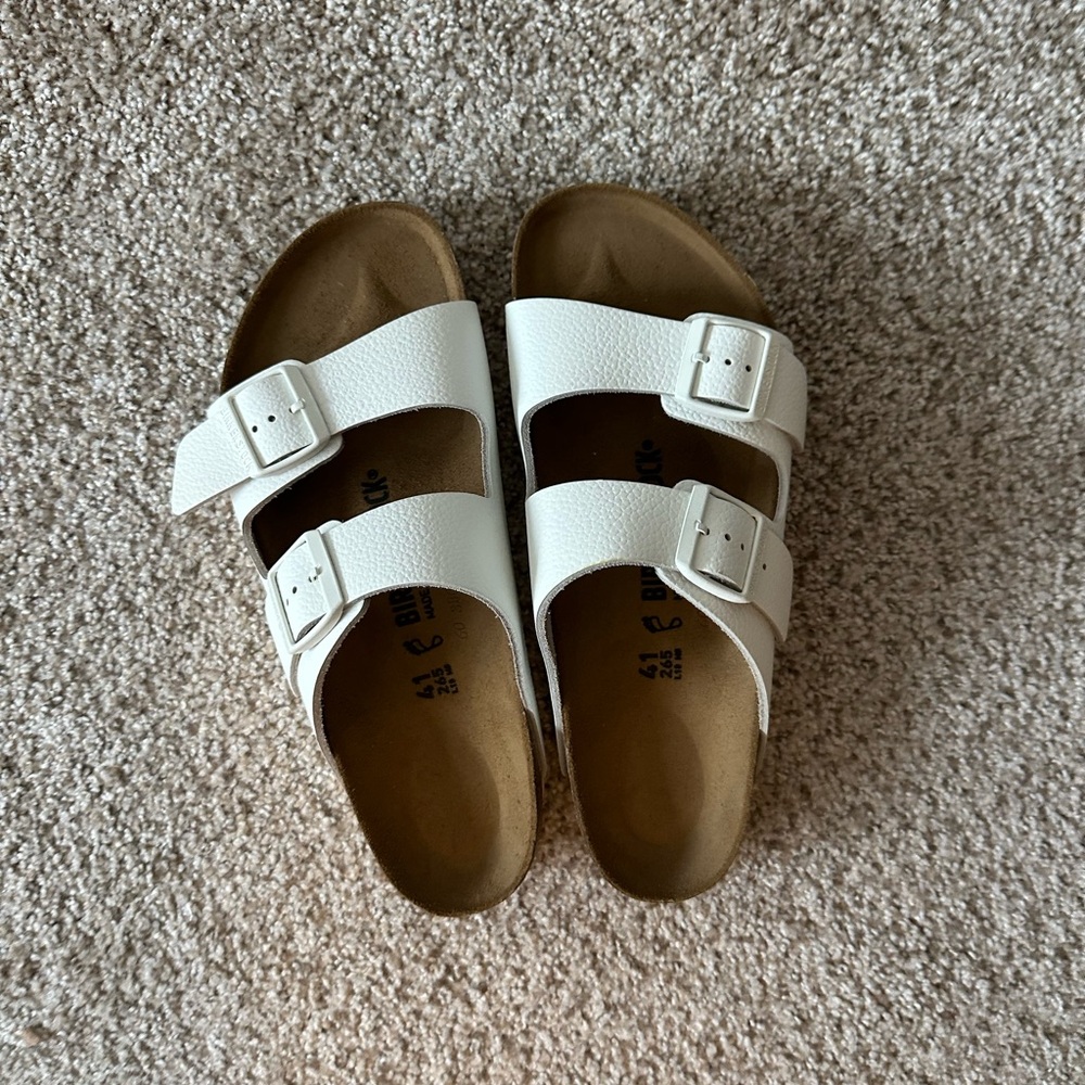 Birkenstock White Sandals